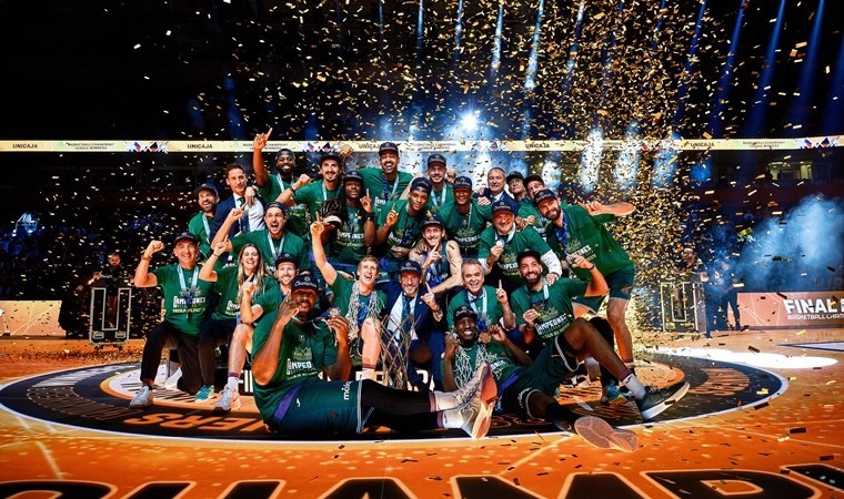 FIBA Şampiyonlar Ligi’nde şampiyon Unicaja Malaga