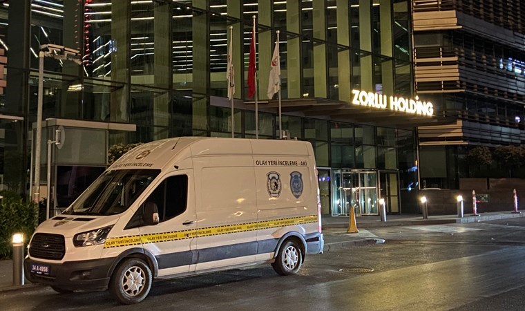 Şişli’de hareketli gece: Zorlu Holding binasına silahla ateş açıldı