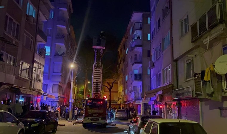 Bursa’da 6 katlı apartmanda yangın paniği!