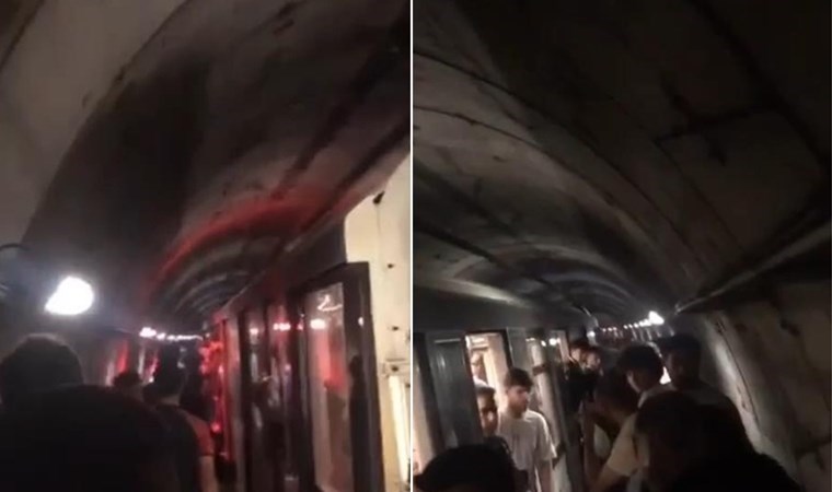 İstanbul’da metro arızalandı, seferler aksadı