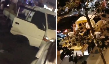 O beyaz kamyonet yine yollarda: 2019'da 'Self Control'le kutlama yapan grup 31 Mart'ta da ortaya çıktı – Son Dakika Siyaset Haberleri | Cumhuriyet