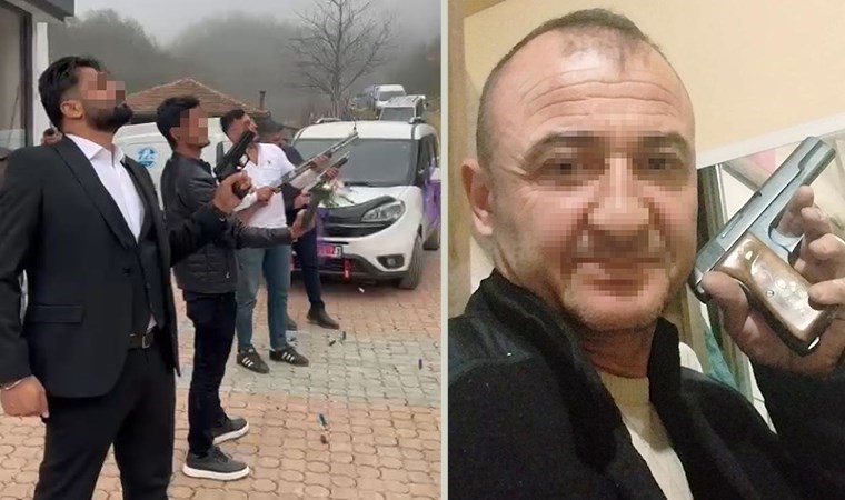 Tabanca ve pompalı tüfeklerle havaya ateş açtılar, ‘konum etiketi’ ile sosyal medyada paylaştılar