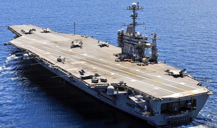 ABD uçak gemisi Japonya’ya doğru yola çıktı