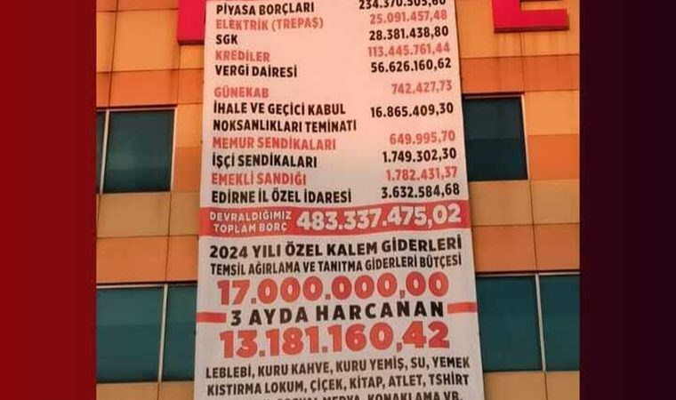 AKP’den CHP’ye geçti: Belediyenin borçları açıklandı