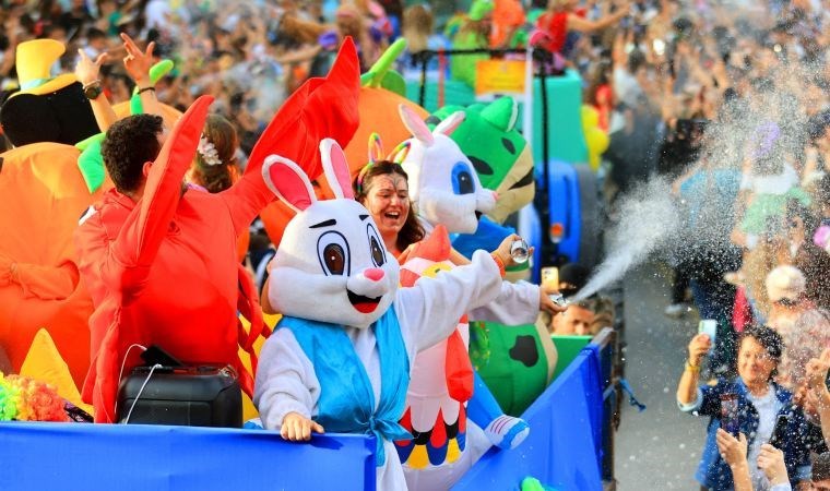 Uluslararası Portakal Çiçeği Karnavalı sona erdi: 1.5 milyondan fazla ziyaretçi katıldı