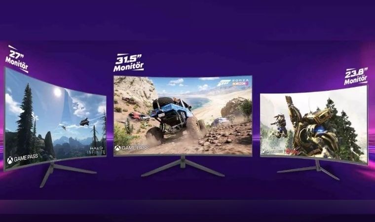 Casper kavisli ekran yapısında yeni monitörlerini tanıttı