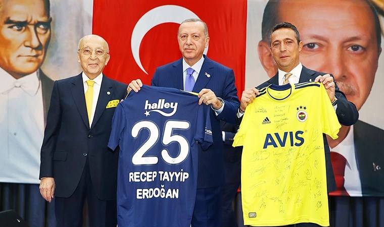 Erdoğan: Ben artık Fenerbahçeli değilim