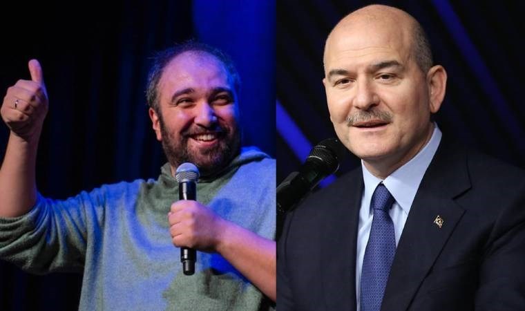 Süleyman Soylu’yu kızdıran şaka: Komedyen Özgür Turhan’ı hedef aldı!