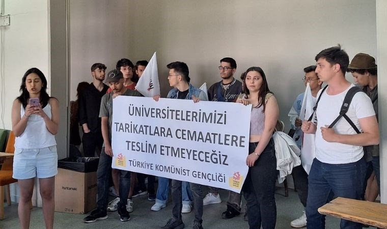 “Tarikatçı dekan istemiyoruz”