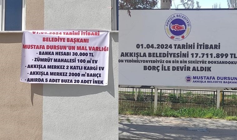 AKP’den CHP’ye geçen Akkışla Belediyesi’nin borcu 17 milyon lira!
