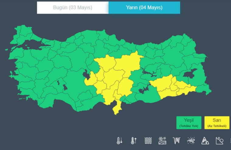 Meteoroloji açıkladı: 4 Mayıs 2024 hava durumu raporu... Bugün hava nasıl olacak?