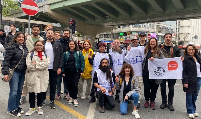 Kültür sanat emekçileri alanlardaydı