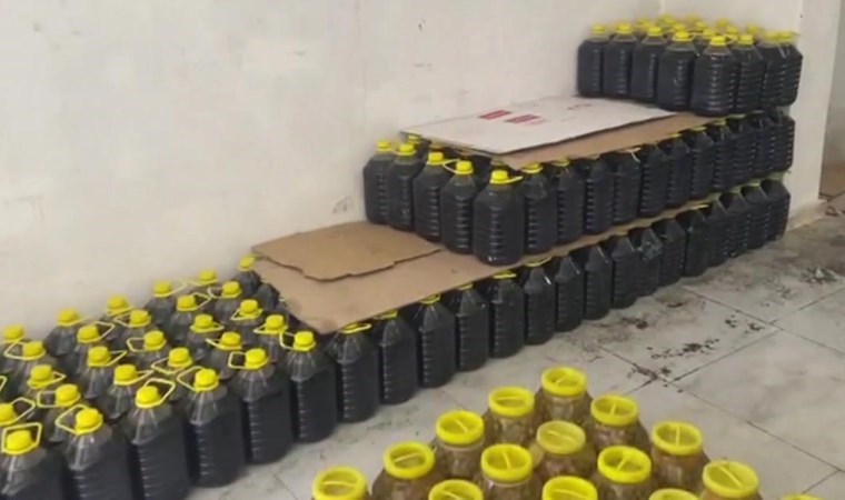 Mersin’de ‘sahte zeytinyağı’ operasyonu: 6 tondan fazla ürün ele geçirildi