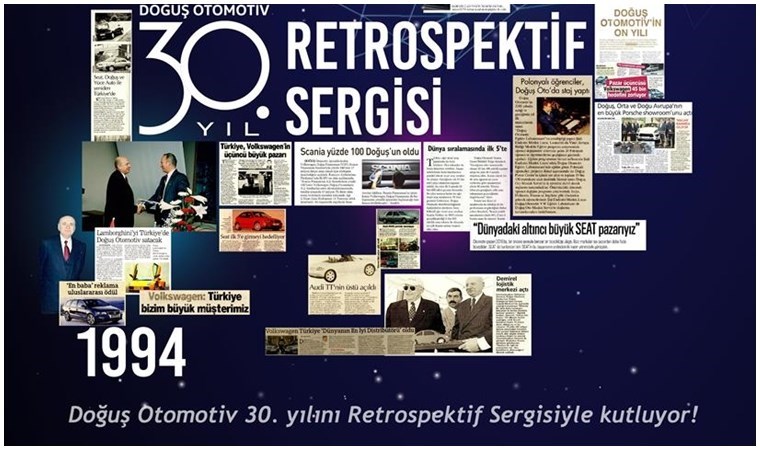 Doğuş Otomotiv’in 30 yılı retrospektif sergide sunulacak
