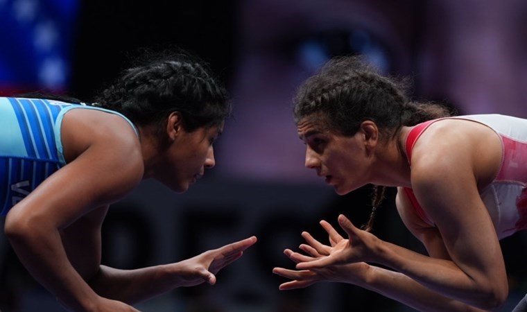 Güreş Olimpiyat Elemeleri’nde ikinci gün sona erdi