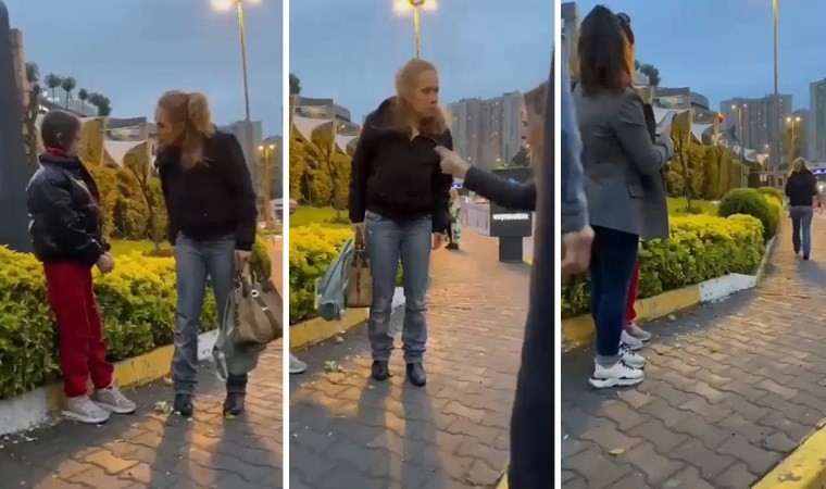 Küçükçekmece’de kızına şiddet uygulayan anneye çevredekiler tepki gösterdi: ‘Alın sizin olsun!’