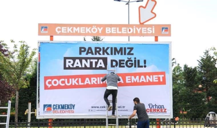 Çekmeköy Belediyesi yönetimi değişince çocuk parkı akaryakıt istasyonu olmaktan kurtuldu