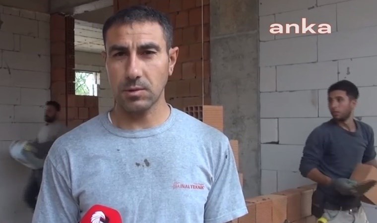 İnşaat ustası isyan etti! ‘Karın tokluğuna çalışıp hiçbir şeye sahip olamıyorsun’