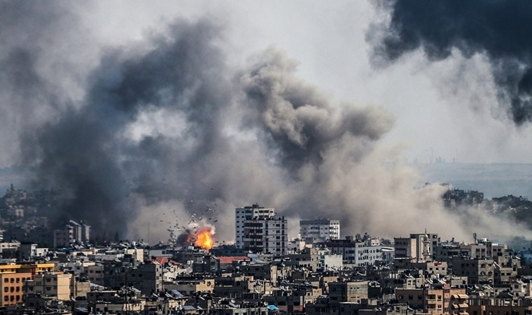 İsrail’in 212 gündür saldırılarını sürdürdüğü Gazze’de can kaybı 34 bin 683’e çıktı