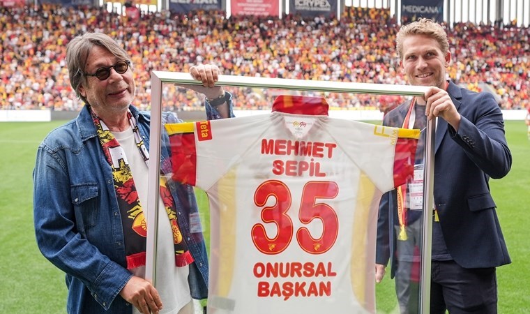 Mehmet Sepil, Göztepe’nin onursal başkanı oldu