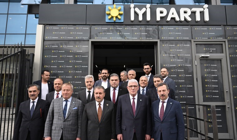 BBP Genel Başkanı Destici’den Dervişoğlu’na hayırlı olsun ziyareti