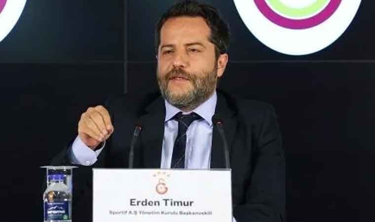 Erden Timur’dan flaş açıklamalar: ‘Dursun başkanla Florya konusunda farklı düşünüyoruz’