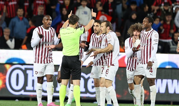 Hatayspor’dan TFF ve hakem tepkisi: ‘Biz ayrıcalık değil adalet istiyoruz’