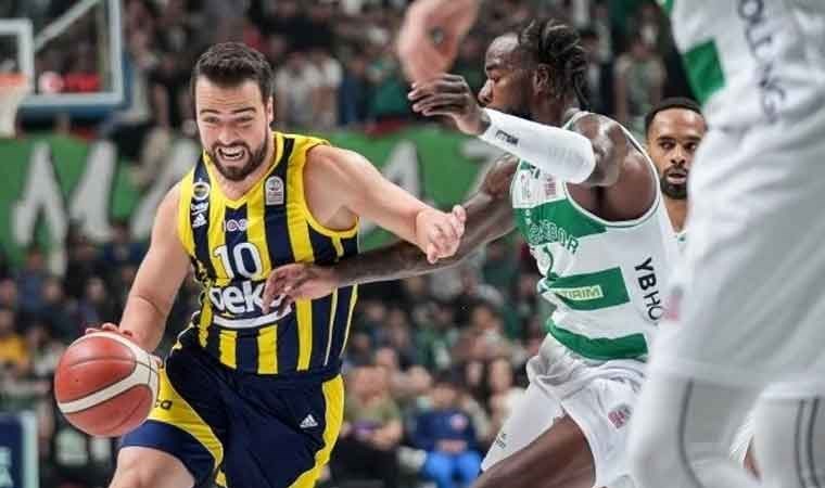 Fenerbahçe Beko, Bursaspor’un play-off hayallerini yıktı