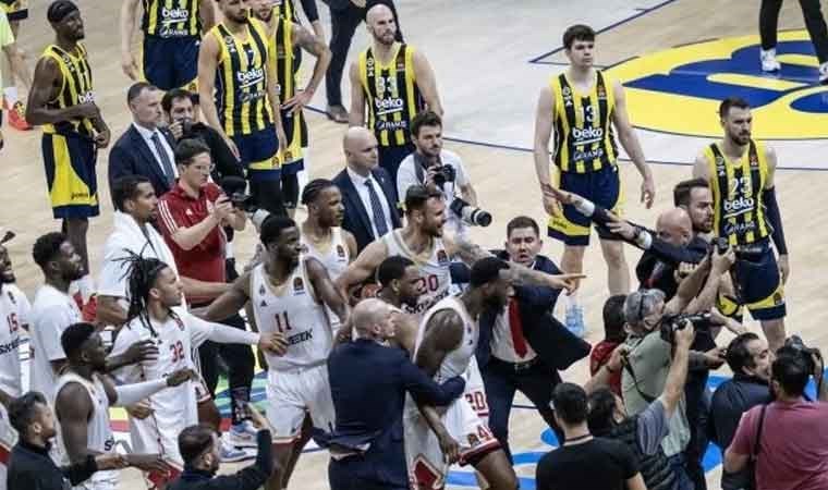 Fenerbahçe Beko – Monaco maçındaki olaylara ceza
