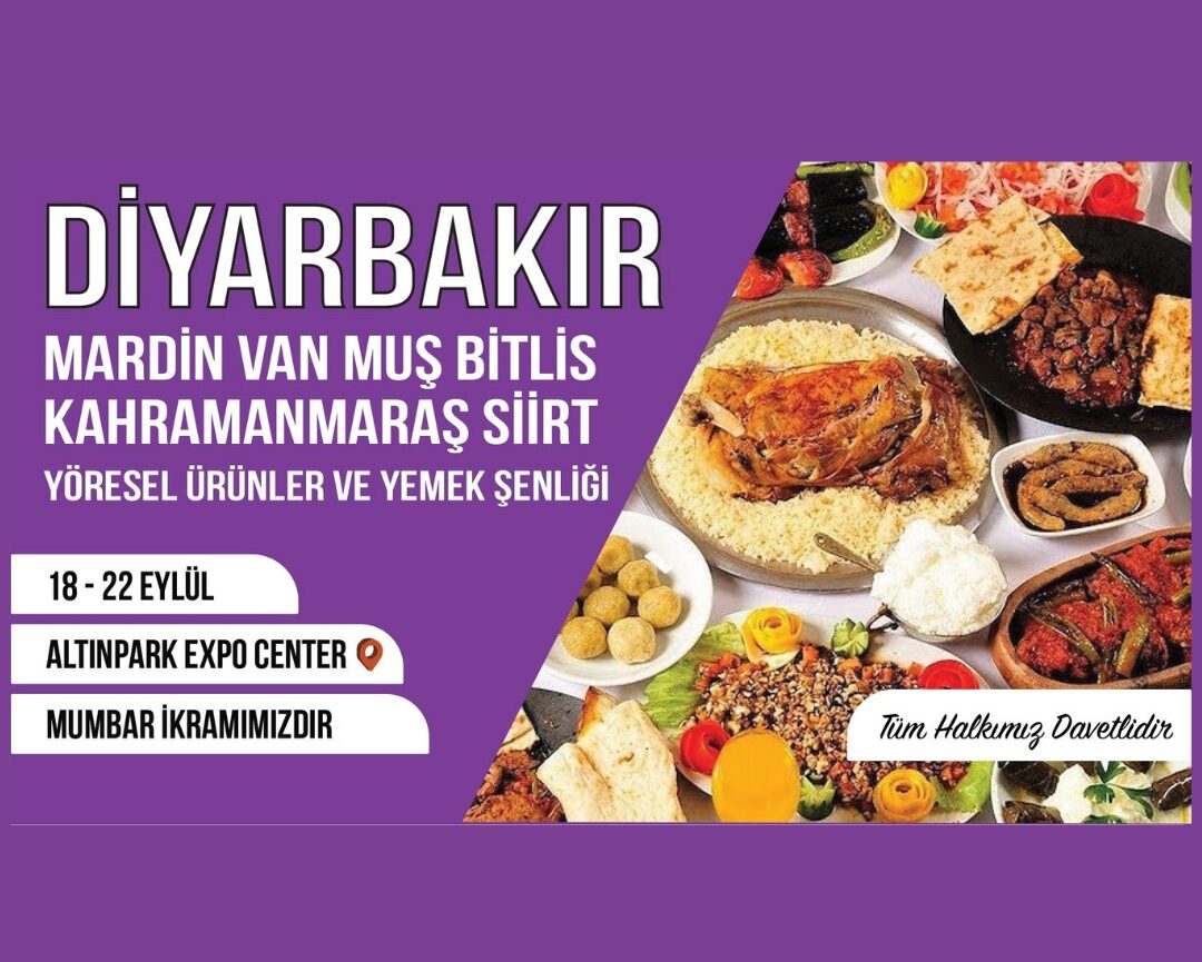Altınpark Expo Ankara’da Turna Organizasyon’un Recep Turna ile Yöresel Yemek Şenliği: Geleneksel Tatlar Buluşuyor