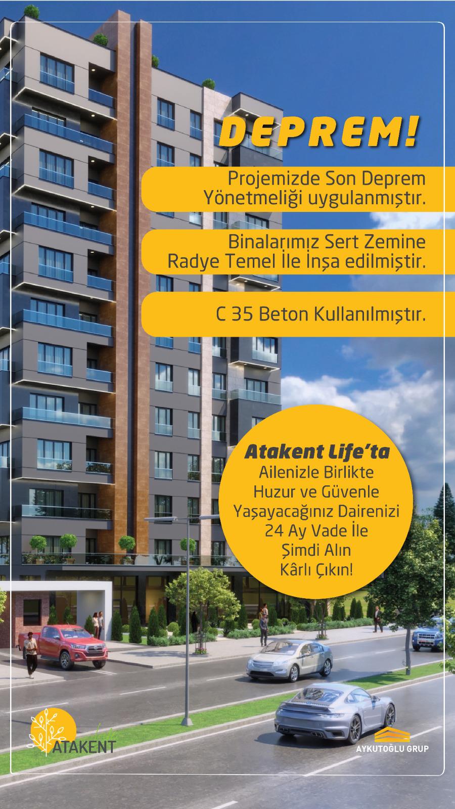 Aykutoğlu Şirketler Grubu’nun Atakent Projesinde Aile Konforu