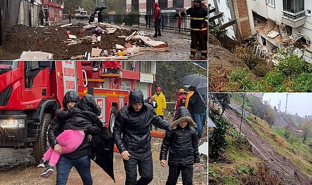 Çayeli’nde Heyelan: 1 Ölü, 3 Yaralı