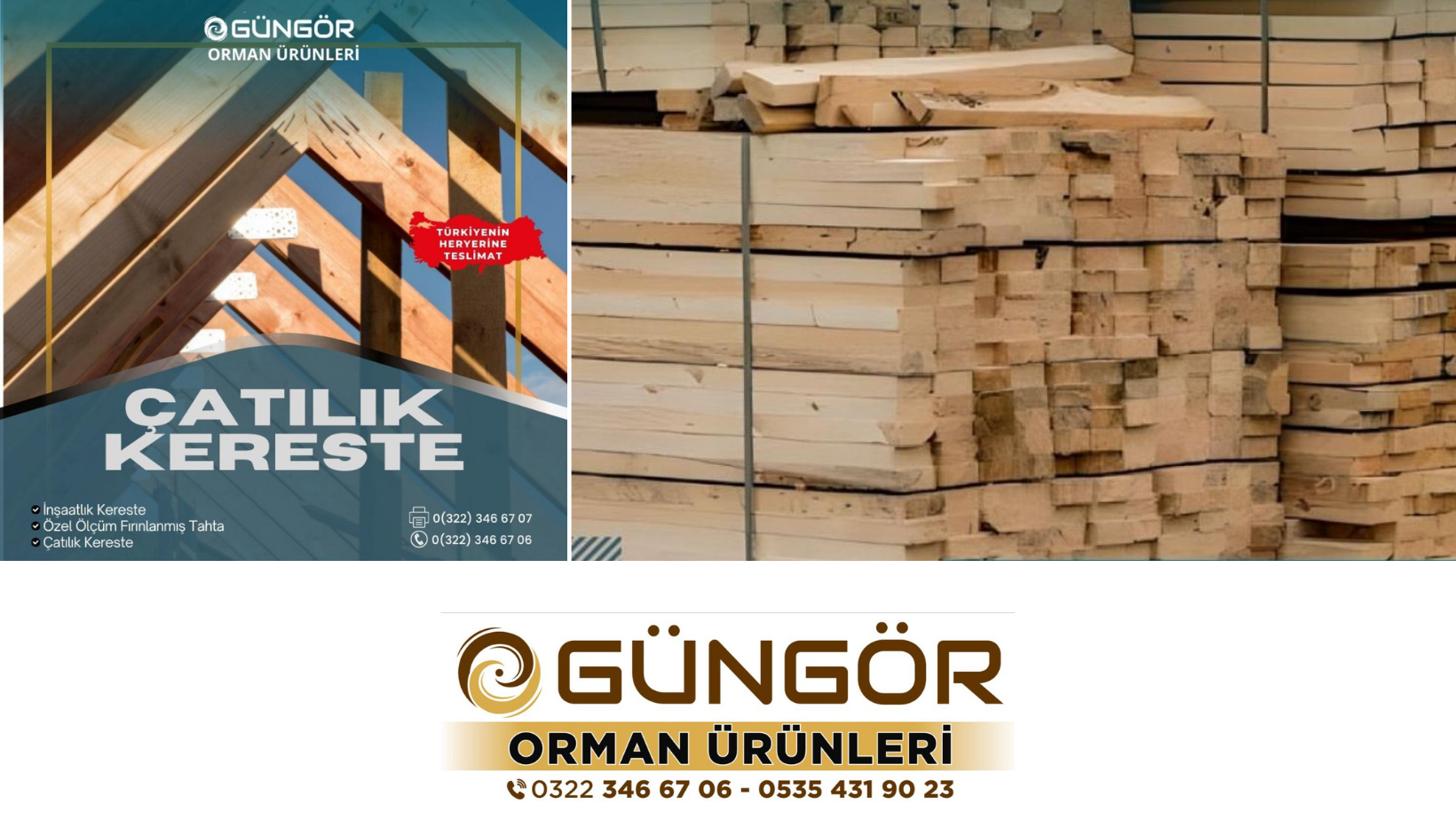 Ahşabın Doğallığı Hayat Buluyor: Güngör Orman Ürünleri ile Yaşam Alanlarına Değer Katın