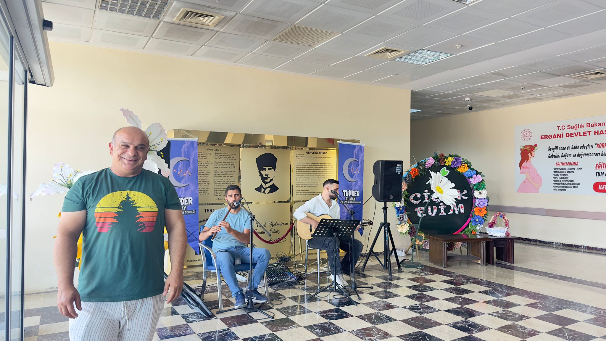 Diyarbakır Ergani Devlet Hastanesi’nde İyilik Hali Yusuf Tümay ve Tümay Derneği