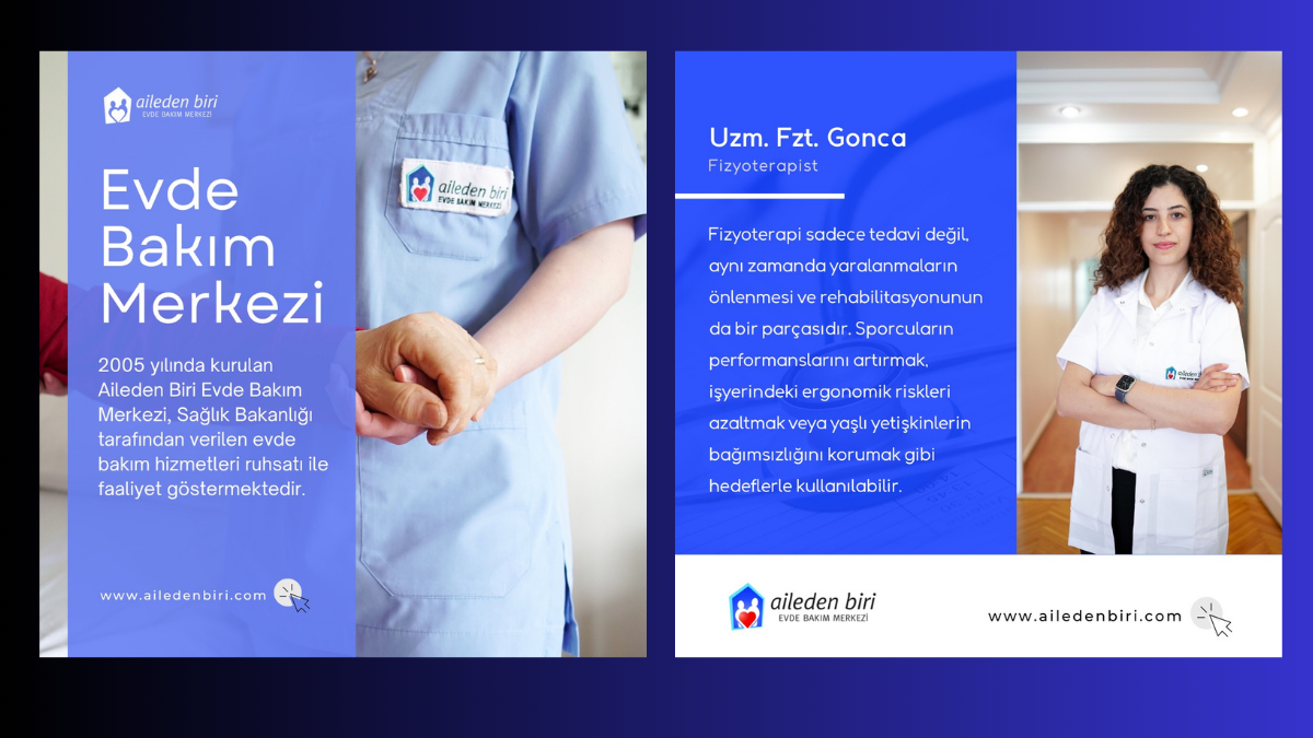 Aileden Biri Evde Bakım Merkezi: Evde Sağlıkta Güvenin Adı