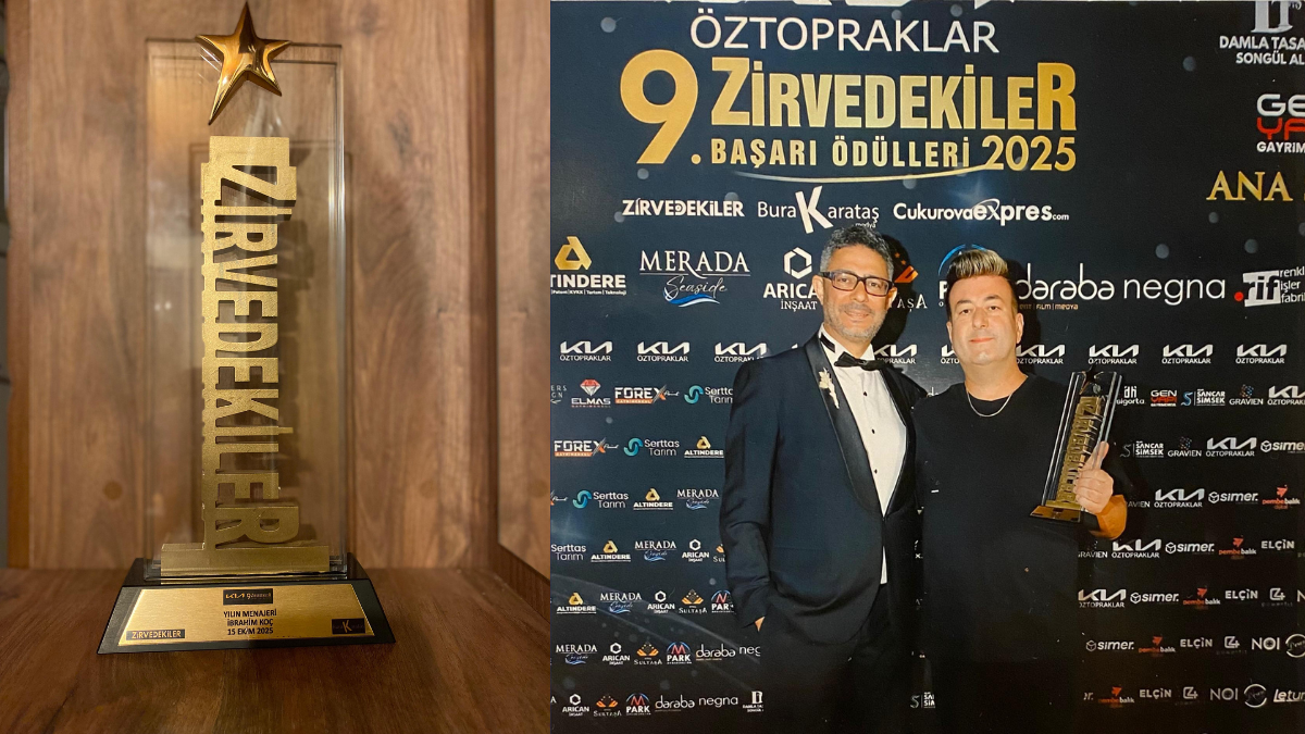 Zirvedekiler 9. Başarı Ödülleri’nde İbrahim Koç’a “Yılın Menajeri” Ödülü Verildi