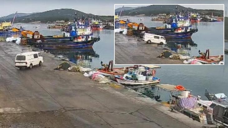 Didim’de Araç Denize Düştü: Sürücü Şans Eseri Yaralanmadı