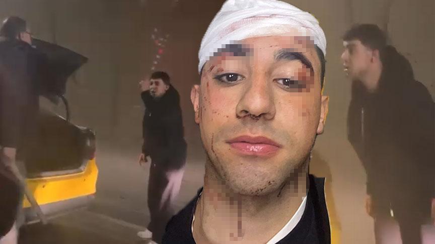 Kağıthane’de Tünelde Dehşet: Taksici Motosiklet Sürücüsüne Sopa ile Saldırdı