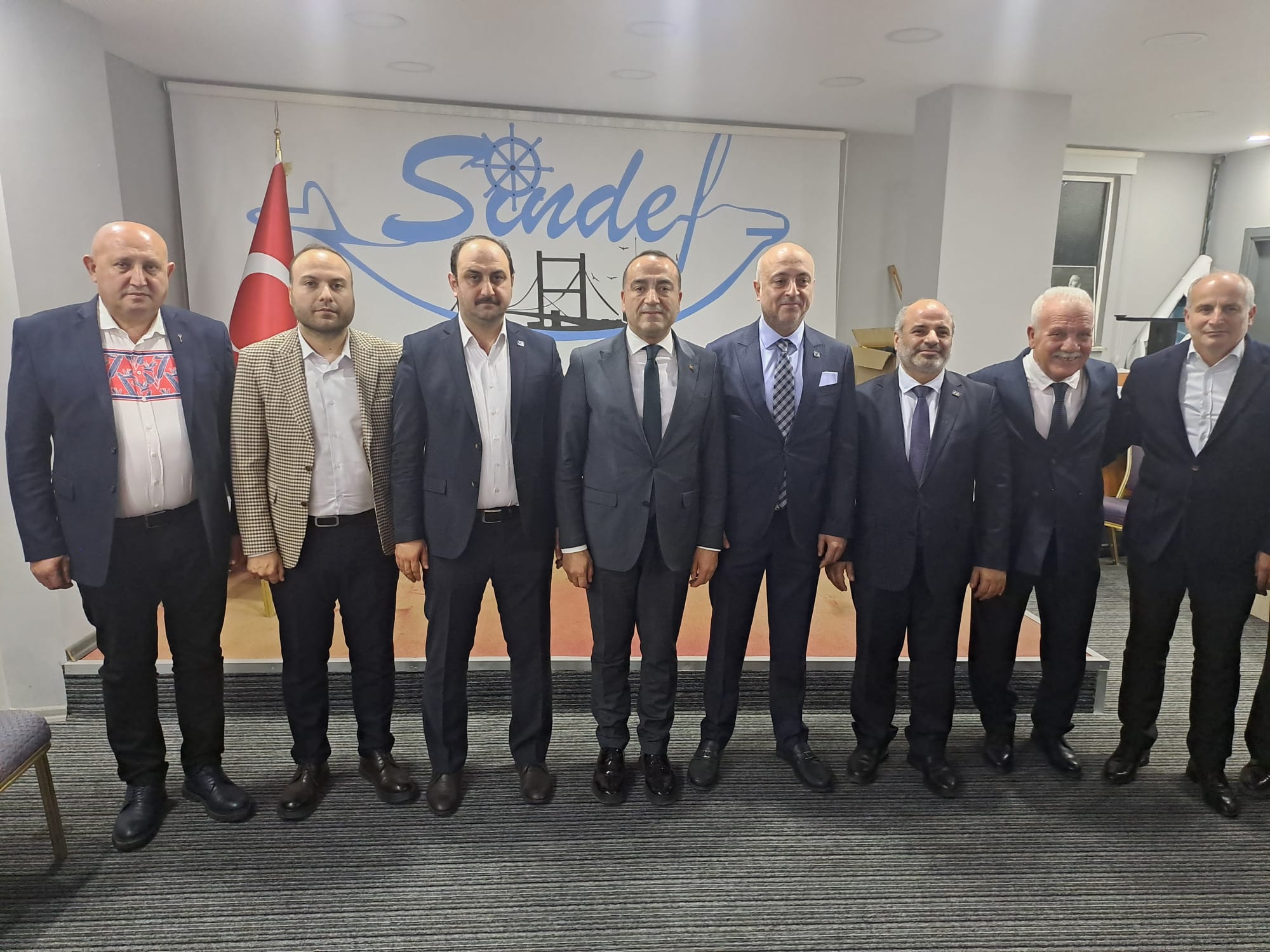 Anahtar Partisi’nden SİNDEF’e Dayanışma Ziyareti