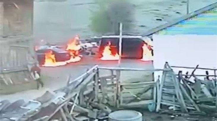 Ankara’da Muhtarın Araçları Kundaklandı: 1 Şüpheli Yakalandı