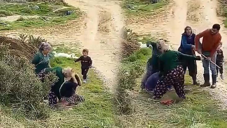 5 Yaşındaki Çocuğun Gözü Önünde Annesini Darp Ettiler