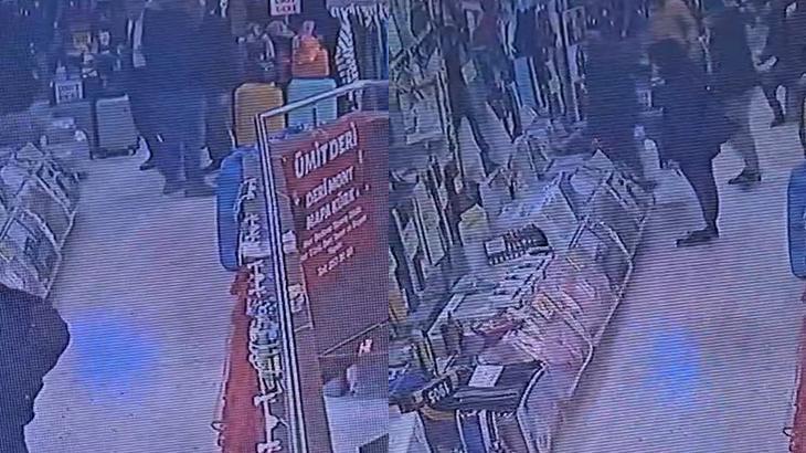 Esnaf Saniyeler İçinde Hastaneye Kaldırıldı