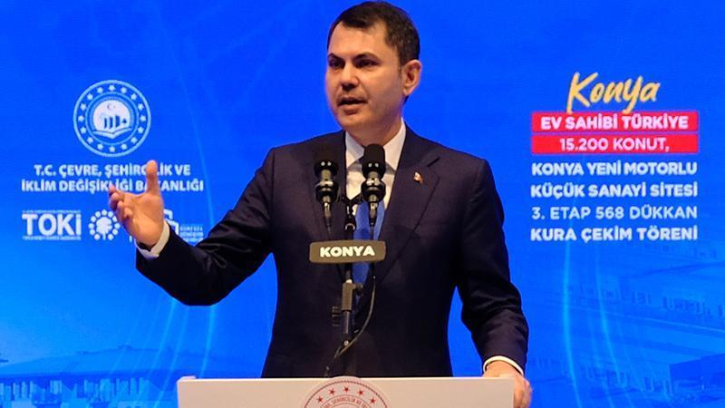 Bakan Murat Kurum Konya’da: “Laf Değil, Eserle Konuşuyoruz”