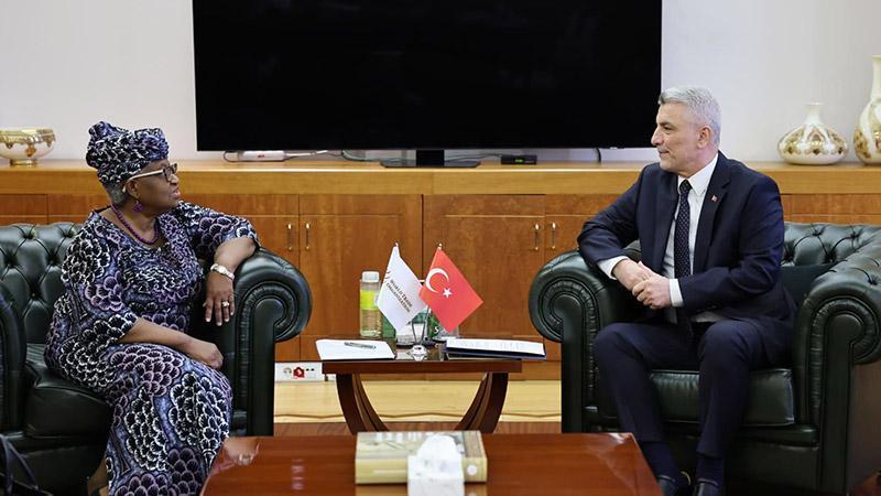 Bakan Bolat, DTÖ Genel Direktörü Okonjo-Iweala ile Ankara’da Görüştü