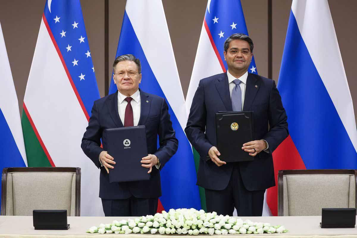 Özbekistan’da RITM-200N Reaktörlü Nükleer Santralde Betonlama Çalışmaları Başladı