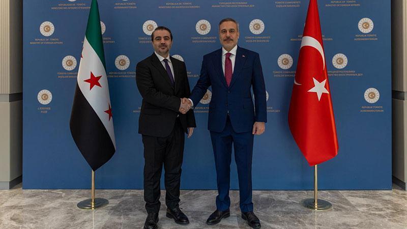 Bakan Fidan, Suriye Dışişleri Bakanı Şeybani ile Ankara’da Görüştü