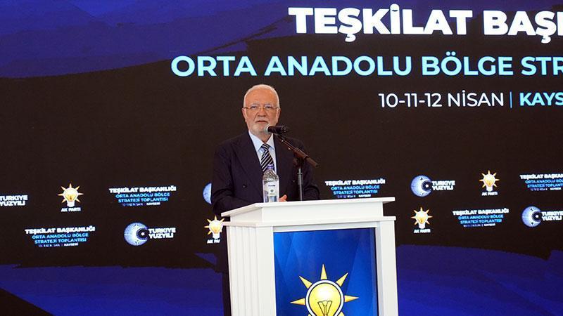 Mustafa Elitaş’tan Orta Anadolu Toplantısında Açıklamalar: “Vatandaş AK Parti’den Hizmet Bekliyor”