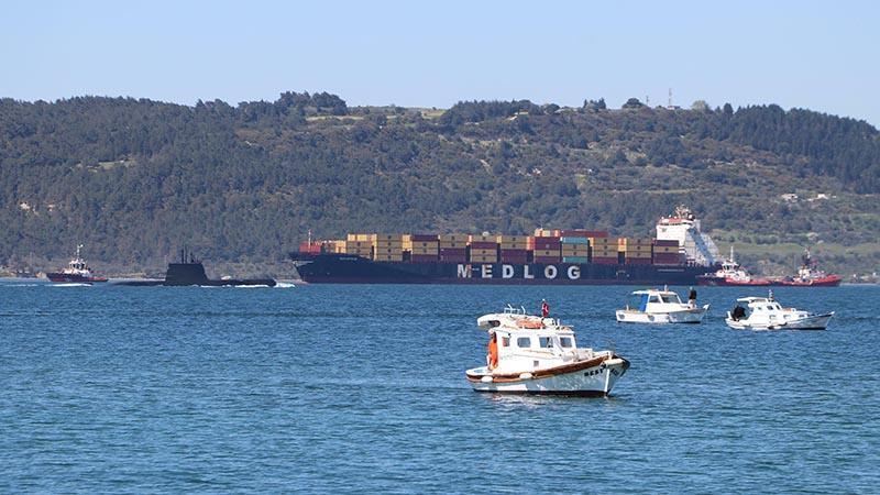 Çanakkale Boğazı’nda gemi arızası: Trafik durduruldu