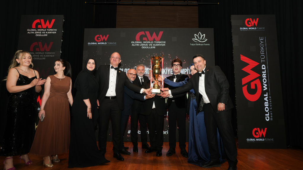 GLOBAL WORLD TÜRKİYE’YE PRESTİJLİ ÖDÜL GECESİNDE BÜYÜK BAŞARI