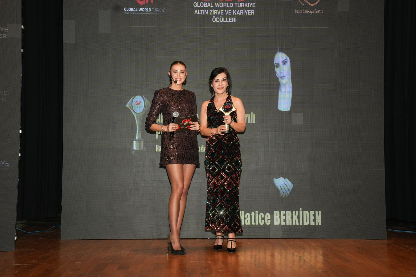 HATİCE BERKİDEN ALMANYA’DAKİ BAŞARISIYLA ALTIN ZİRVE’DE ÖDÜL ALDI